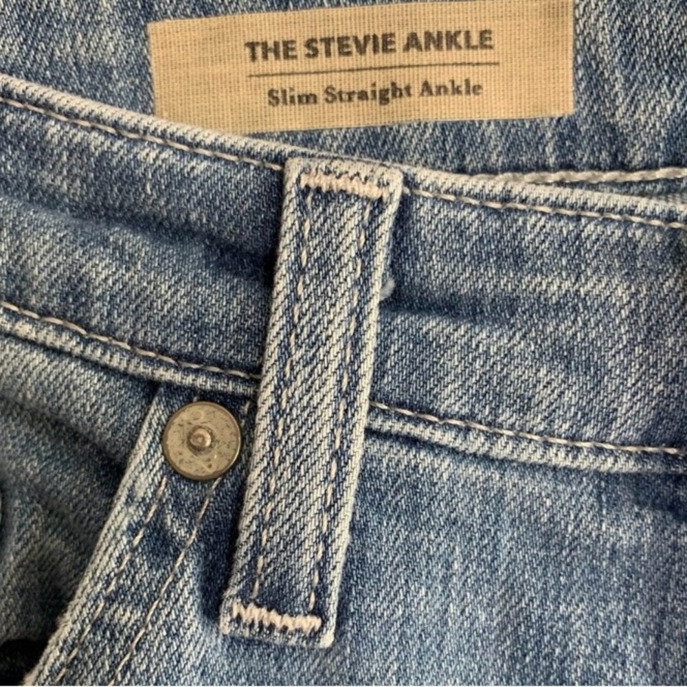 AG The Stevie Ankle Distressed Jean Sz 28R - Picture 4 of 9